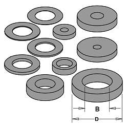 Шайба проставочная B=12 D=21 P=1