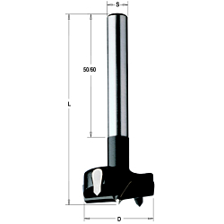 35x90 S=10x60 HW Z2 V2 сверло чашечное RH