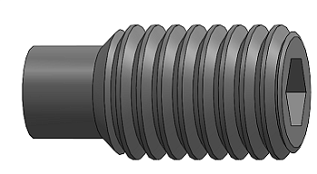 Винт M5x0.8х16 b=13 HEX