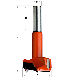 25x77 S=10x30 HW Z2 V2 сверло чашечное для присадочного станка LH