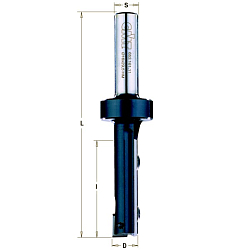 Фреза пазовая врезная со сменными ножами Z1+1 S=20 D=20x48,3x111,5 RH