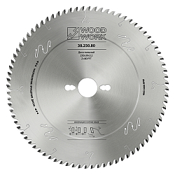 250x30x3,2/2,2 Z=80 A=10° FTR диск пильный [ ДСП, ЛДСП, МДФ, ламинированные панели, твердая древесина, фанера ]