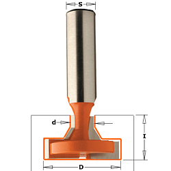 Фреза концевая (Т-образный паз) HW Z2 S=12 D=34,9/12,7x22,2x63,5 RH