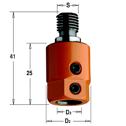 Патрон для сверлильно-присадочного станка [Biesse / Masterwood / Morbidelli / Weeke] S=M10/11 B=10 D=19,5 LH