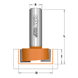 Фреза пазовая (петли) HW Z2 S=12 D=31,7x12,7x54 RH