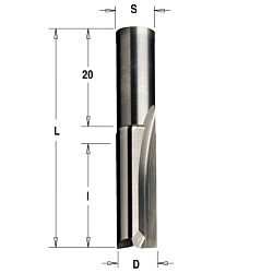 Фреза пазовая HWM Z2+1 S=9,5 D=5x12x39 RH